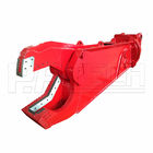 Excavator Use Hydraulic Pulverizer Demolition Shear Cut Off The Structural Steel