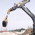 Clamshell Grab Excavator Telescopic Arm Boom For Municipal, Infrastructure Projects
