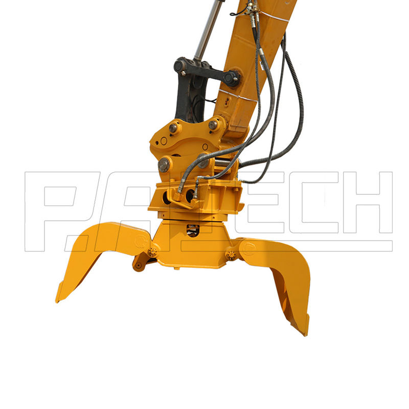 Rotating Sorting Grapple, Excavator Multi Grab For Waste Treatment Plant