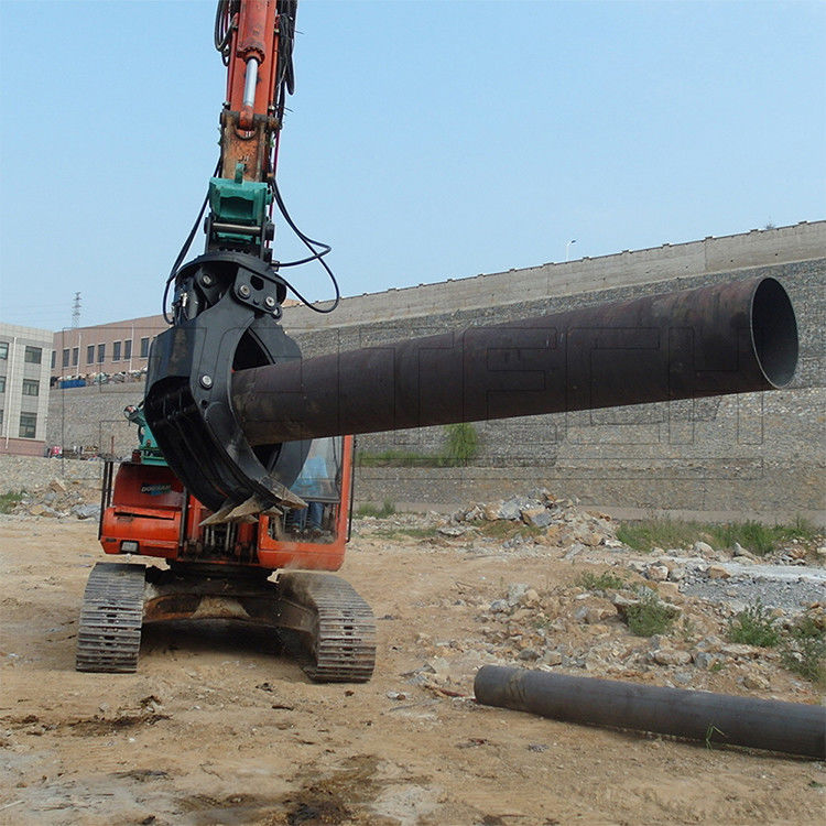 Excavator Log Grapple 360 Degree Rotation To Provide More Flexible Grasping Effect