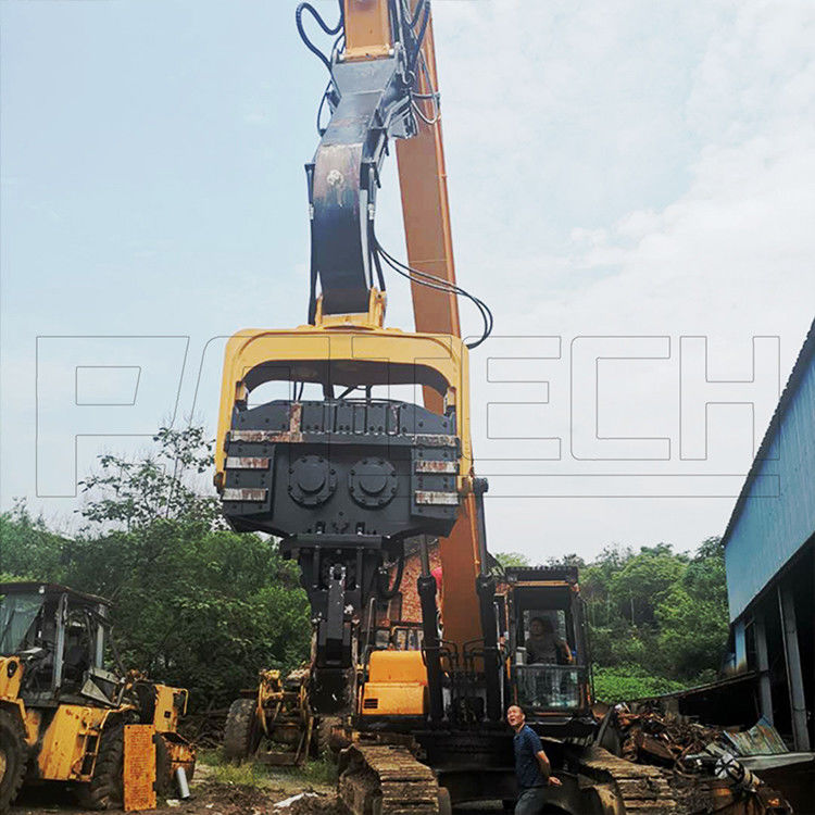 Excavator Attachments Steel Pile Vibro Hammer Used for Iaphragm Wall Retaining