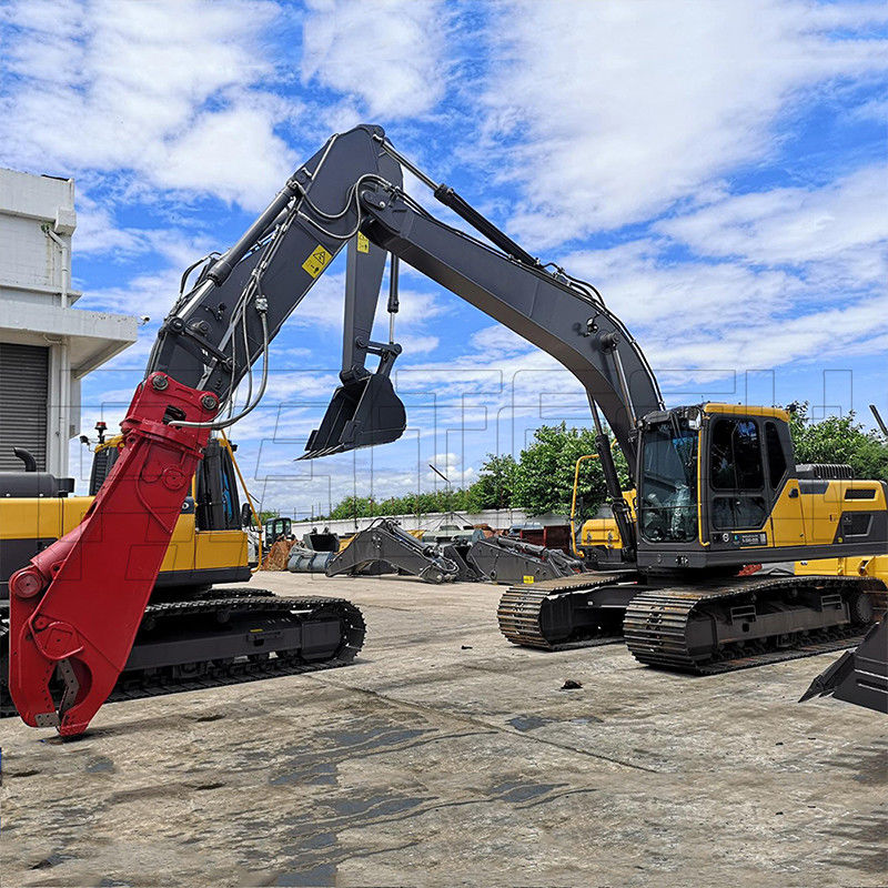 Mobile Excavator Scrap Shears For Recycling For Break Asphalt And Concrete