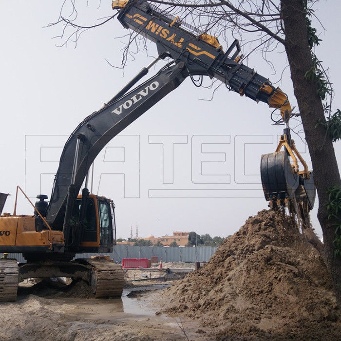 Clamshell Telescopic Arm For River Embankment, Slope Surface Repair Works