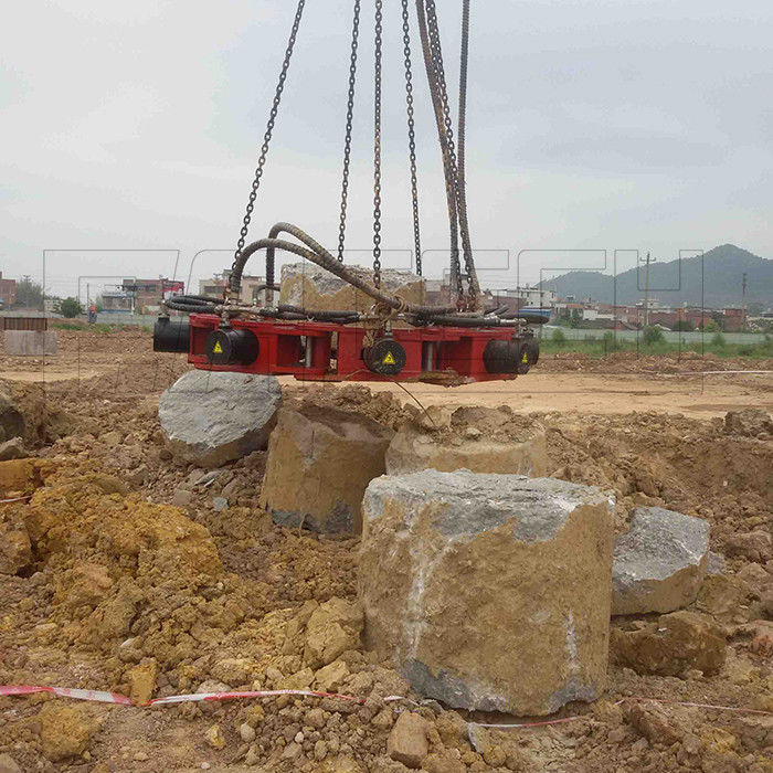 CAT 650kg 6 Modules Hydraulic Pile Breaker For Excavators