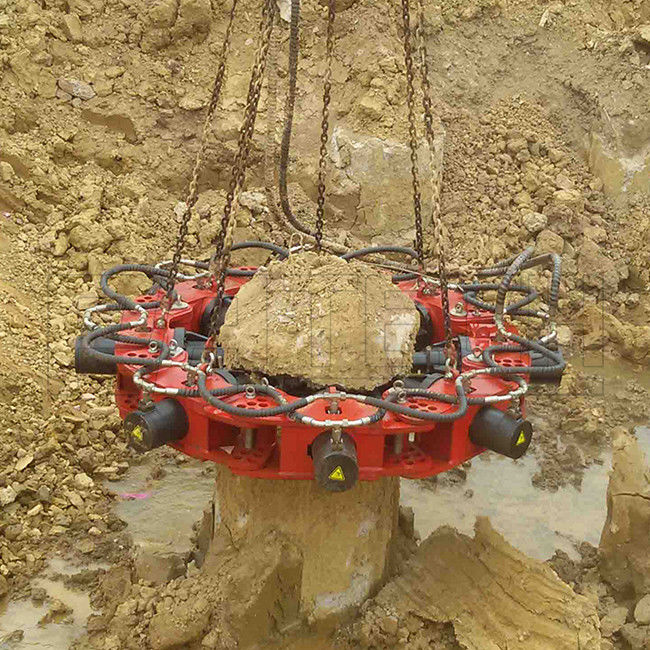 Round Pile Breaker For Cutting Concrete Piles Type 500-2000mm