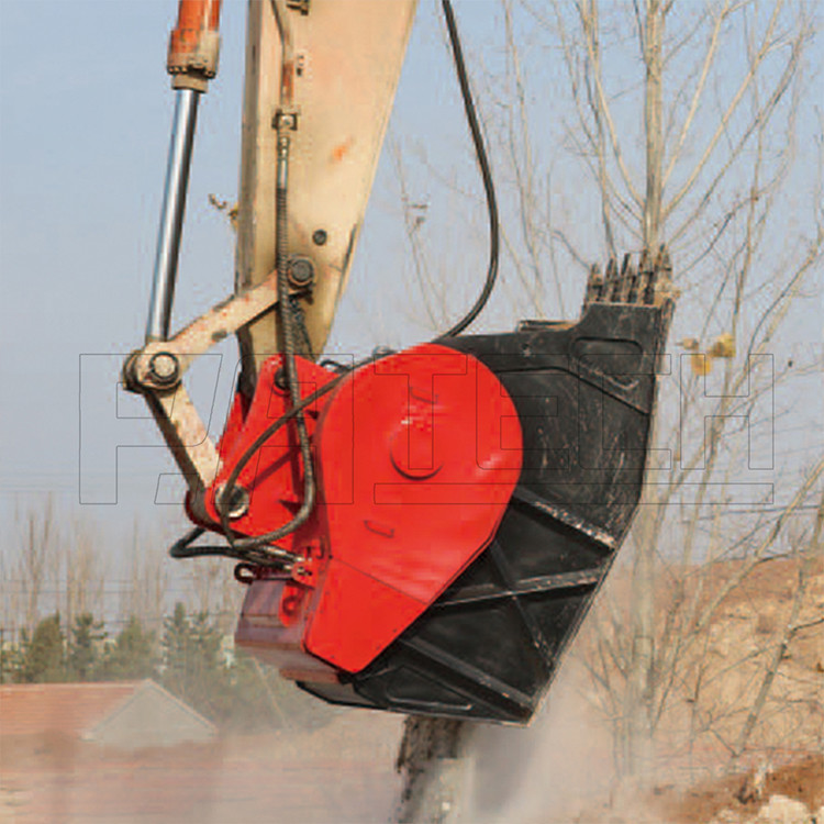 OEM Bucket Crusher For Excavator , W950mm Mini Excavator Screening Bucket
